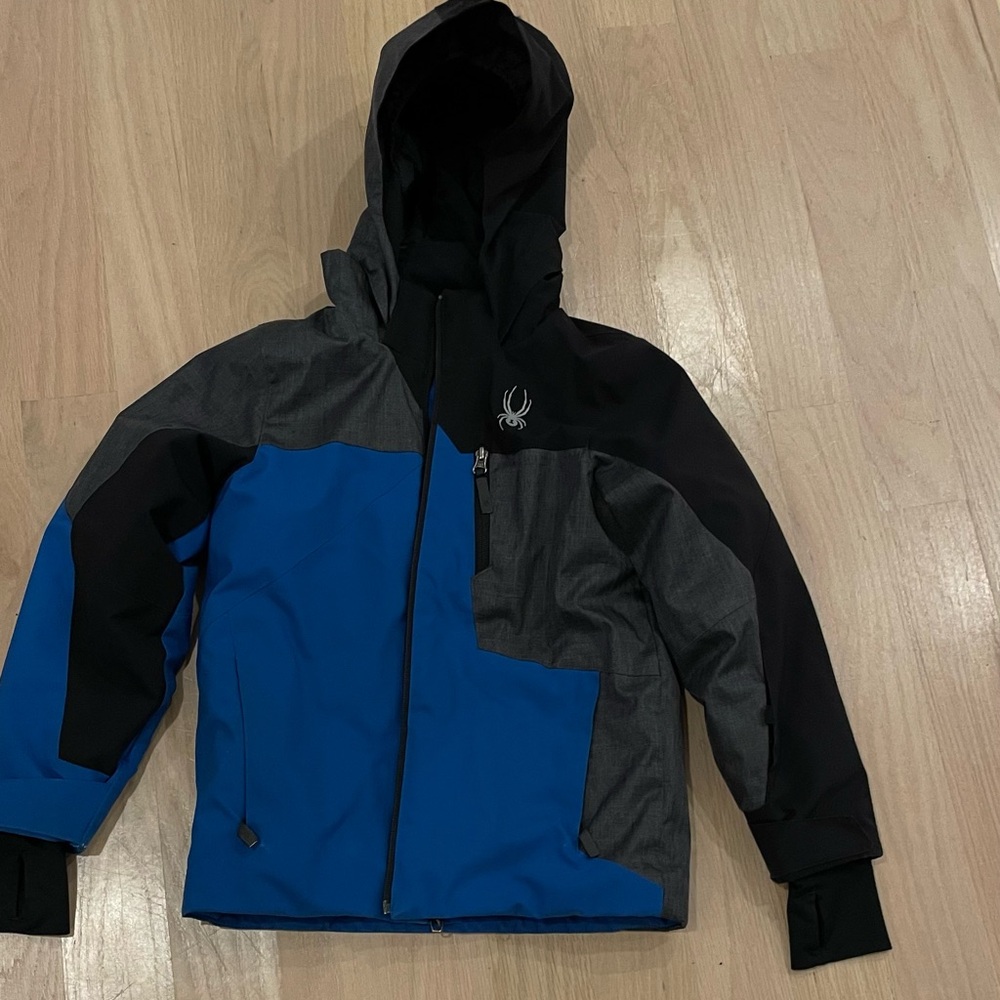 Spyder Black and Blue Outerwear